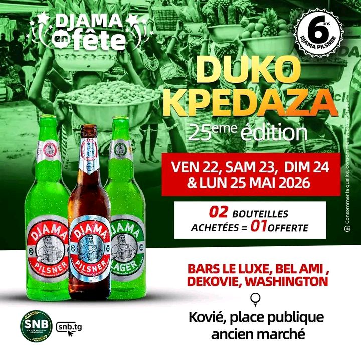 Kovié accueille la 25 ème édition de « Duko Kpedaza » :  Djama au rendez-vous