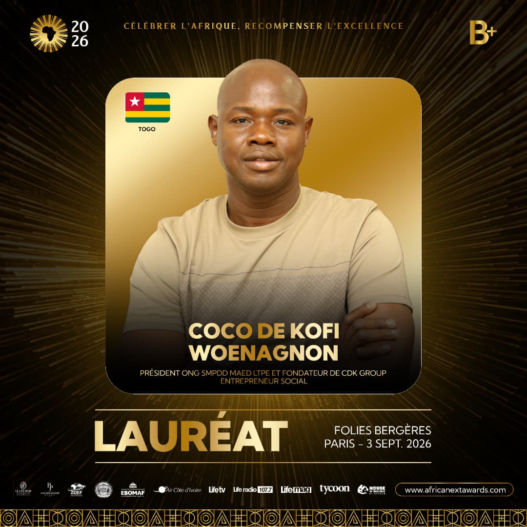 African Next Awards 2026 : le parcours de Coco de kofi récompensé